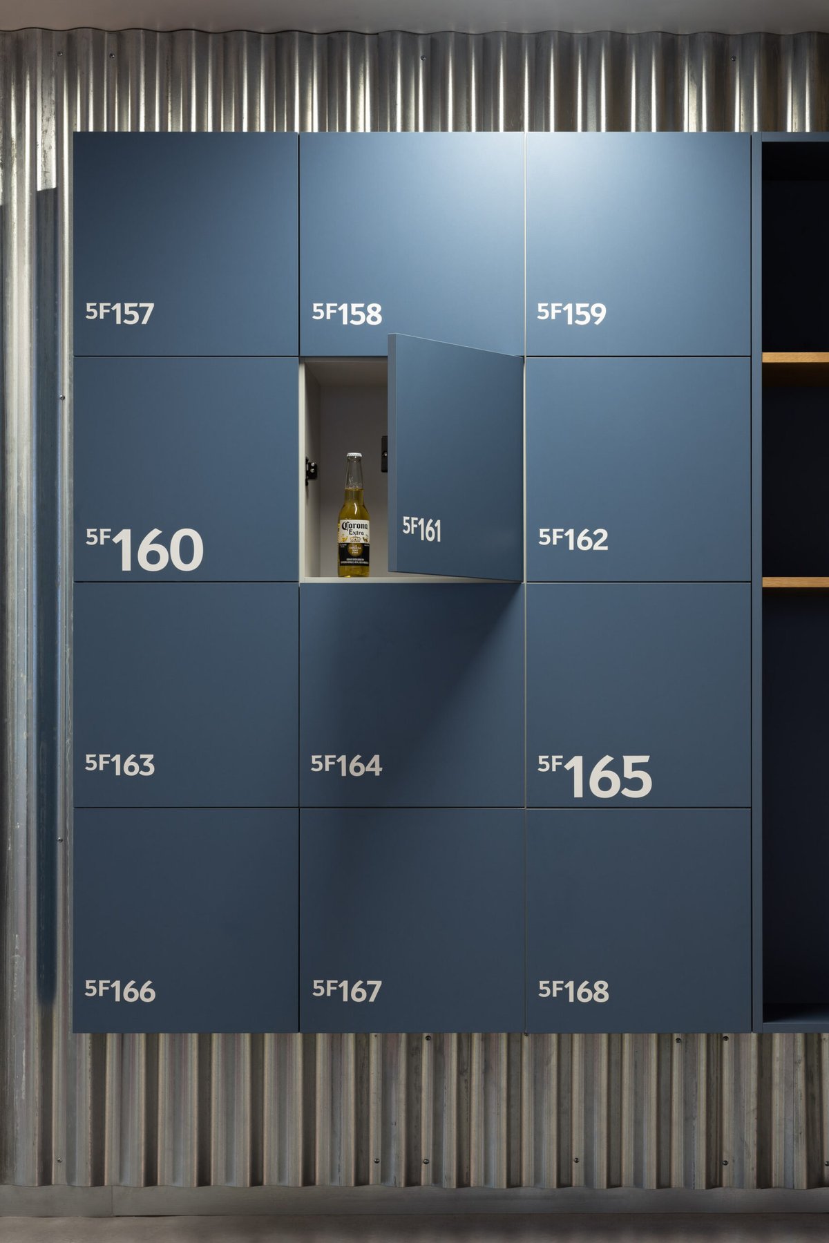 AB InBev, realizace Lockers, pohled 5