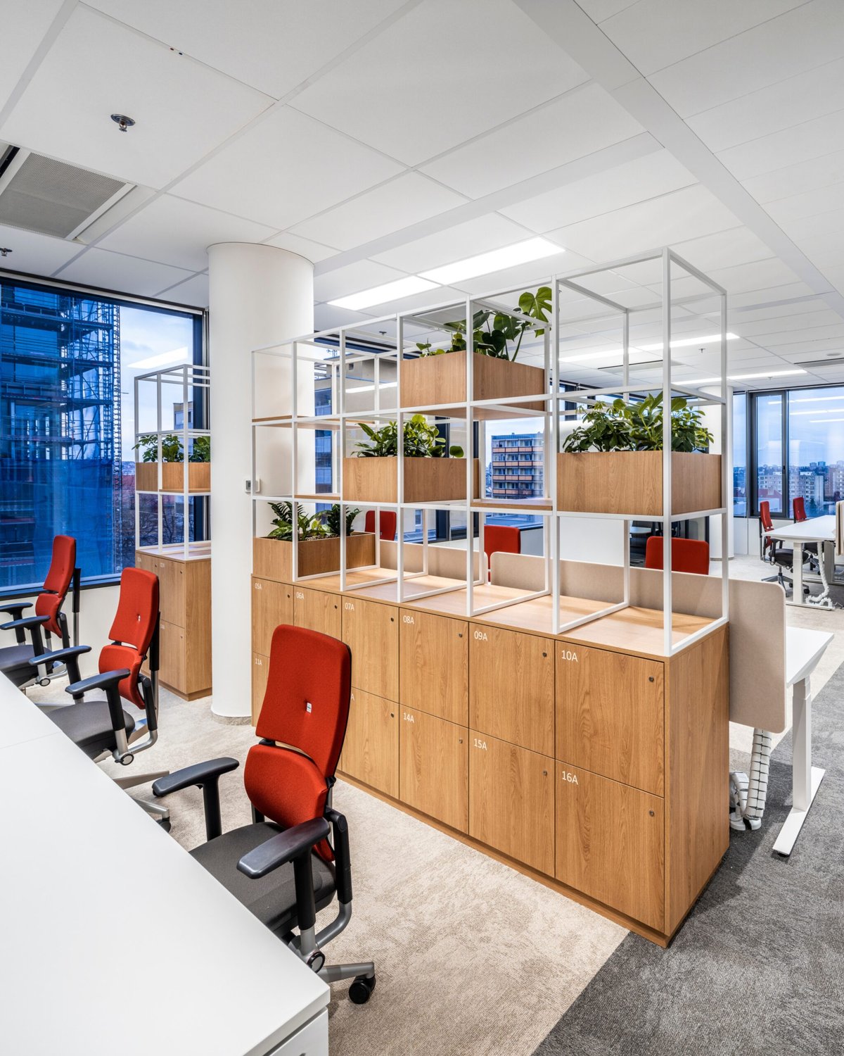 ABB, realizace Lockers, pohled 5