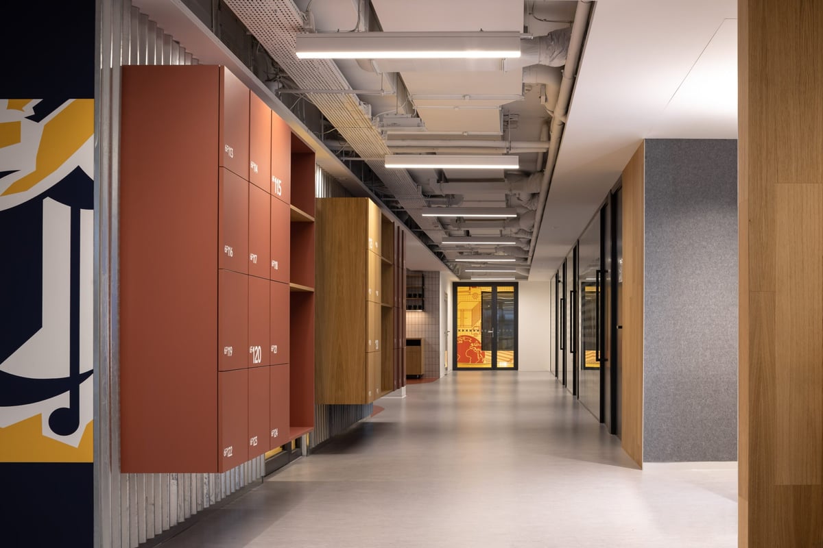 AB InBev, realizace Lockers, pohled 7