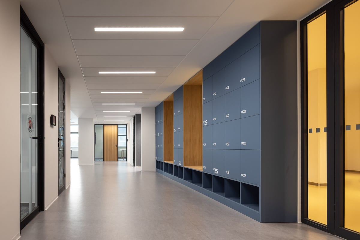 AB InBev, realizace Lockers, pohled 3