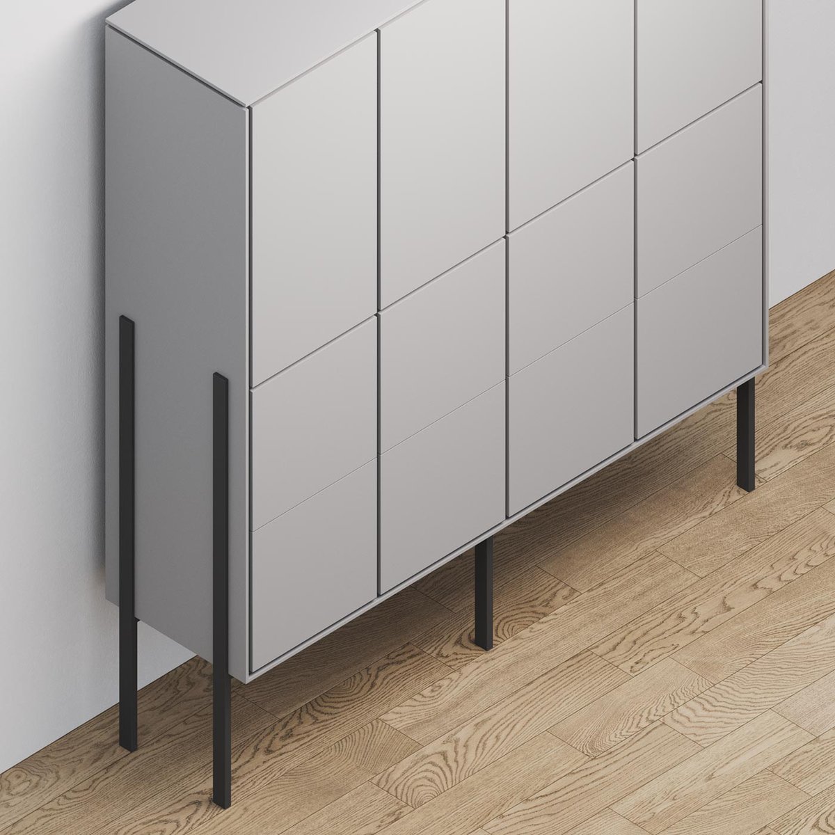 Locker 12.0, Mineral Gray, pohled 3