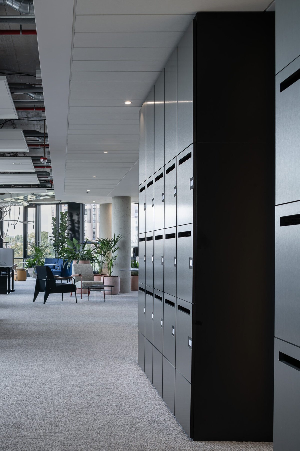 EPRE, realizace Lockers, pohled 2