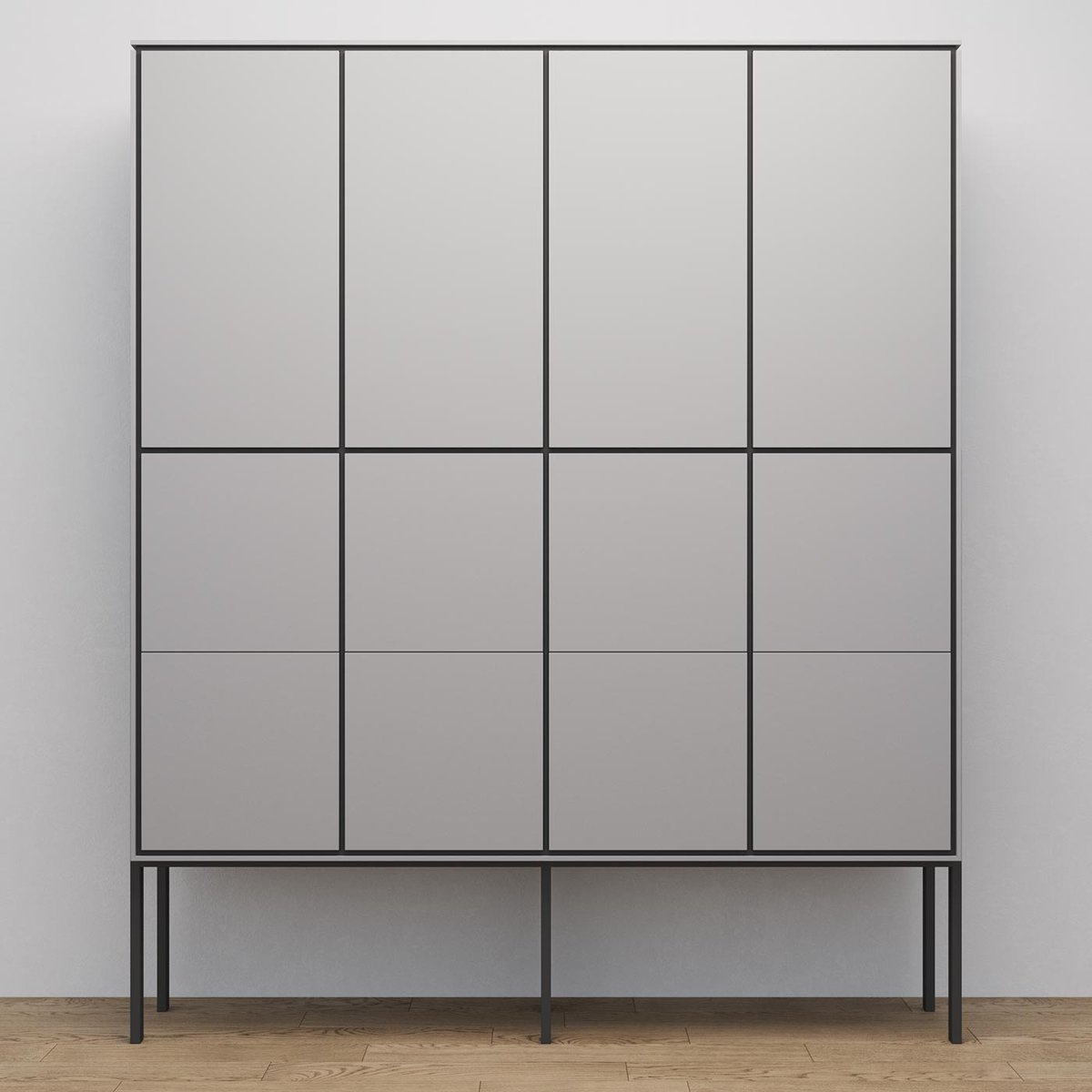Locker 12.0, Mineral Gray, pohled 1