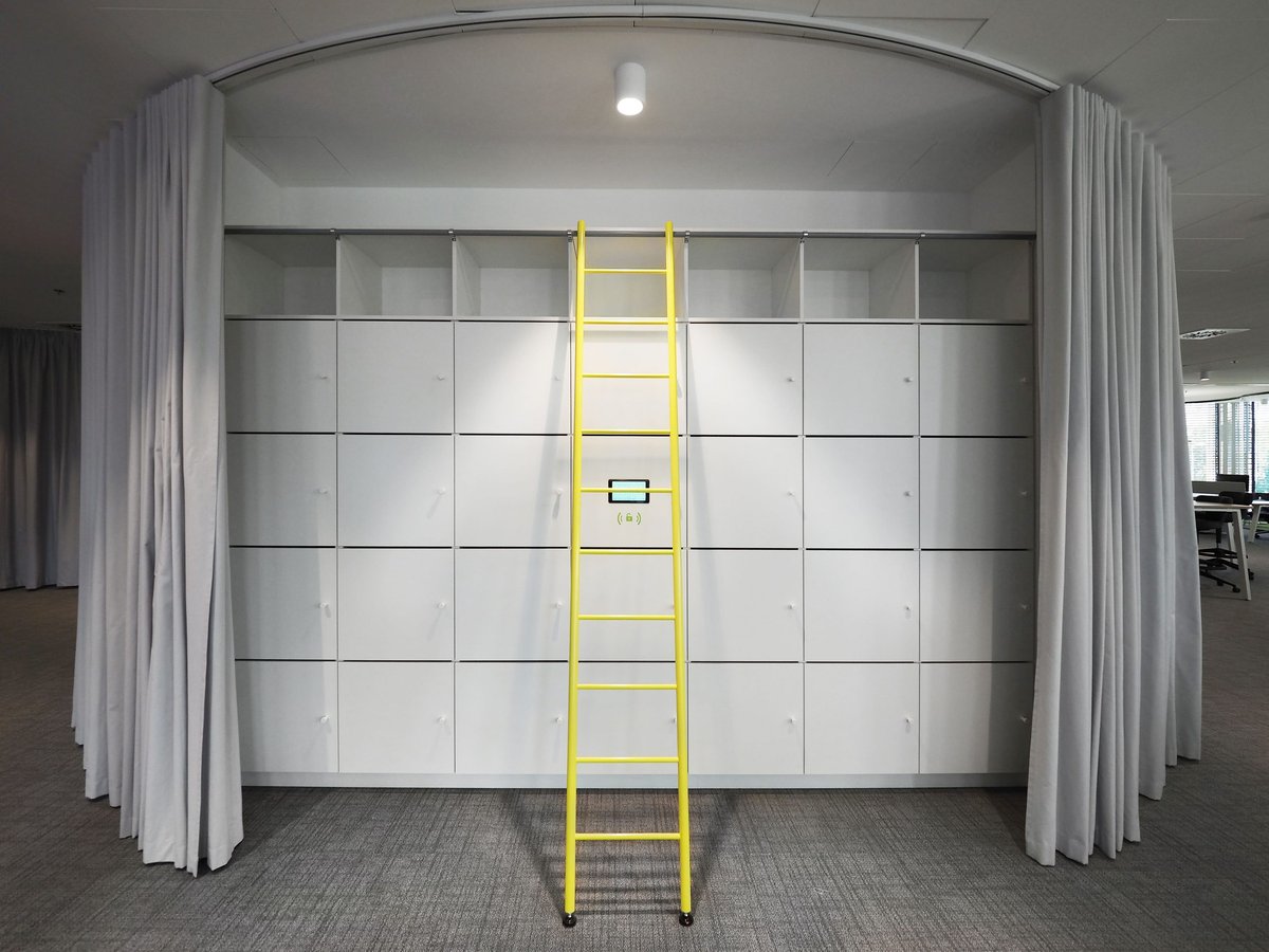 NTT, realizace Lockers, pohled 8