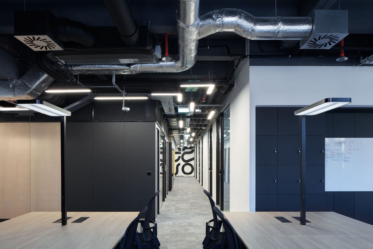 Hub Hub, realizace Lockers, pohled 5