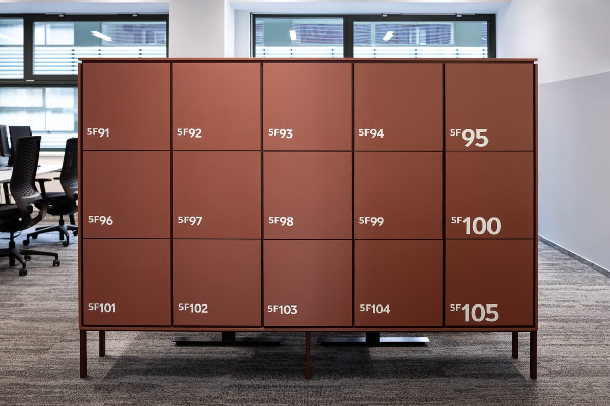 AB InBev, realizace Lockers, pohled 9