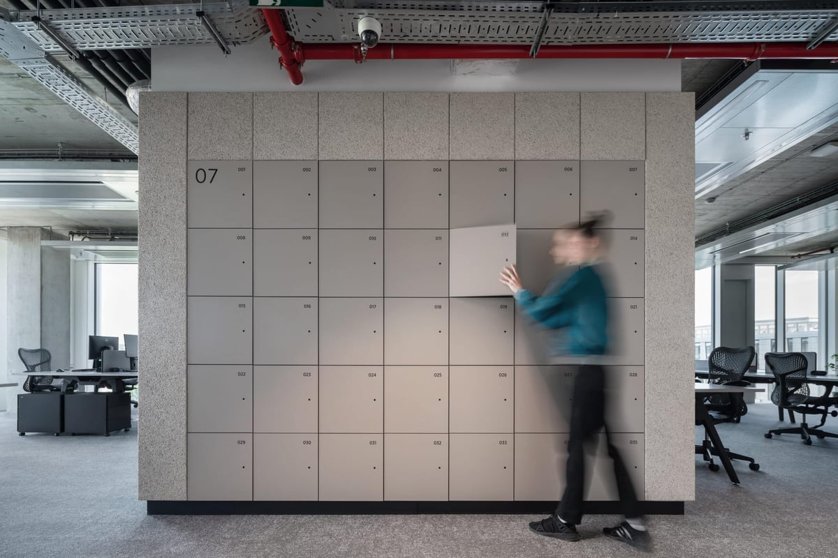 Adastra, realizace Lockers, pohled 5