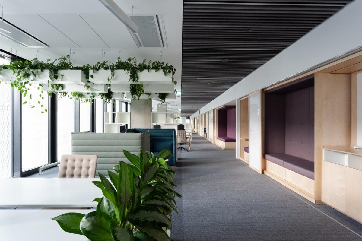 Unilever, realizace Lockers, pohled 4