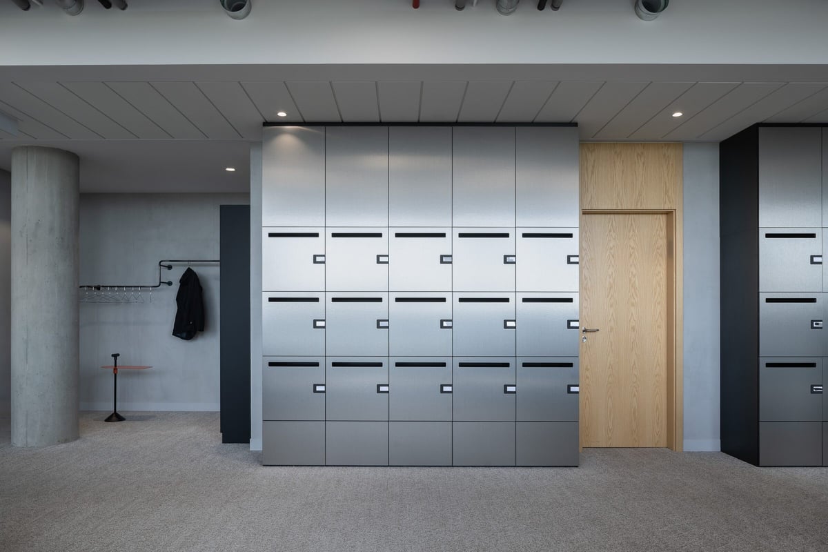 EPRE, realizace Lockers, pohled 1