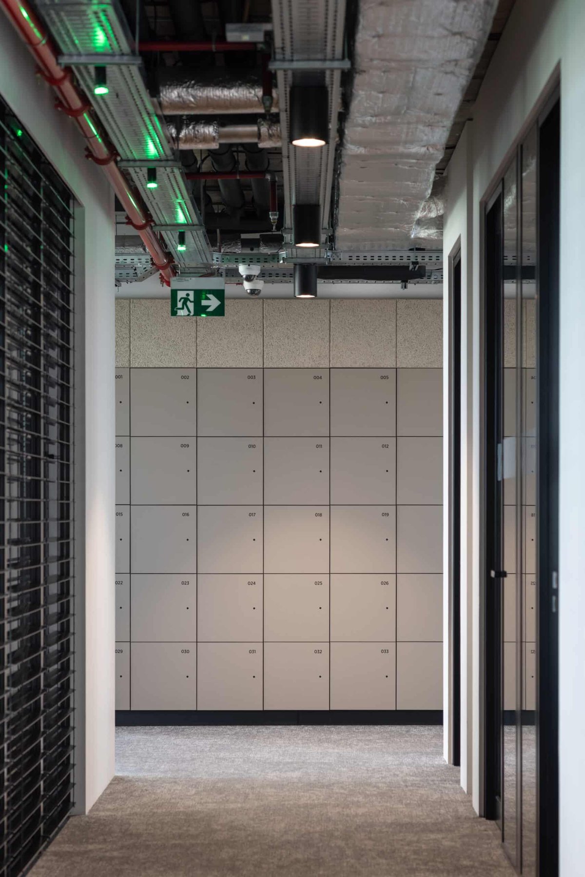 Adastra, realizace Lockers, pohled 7