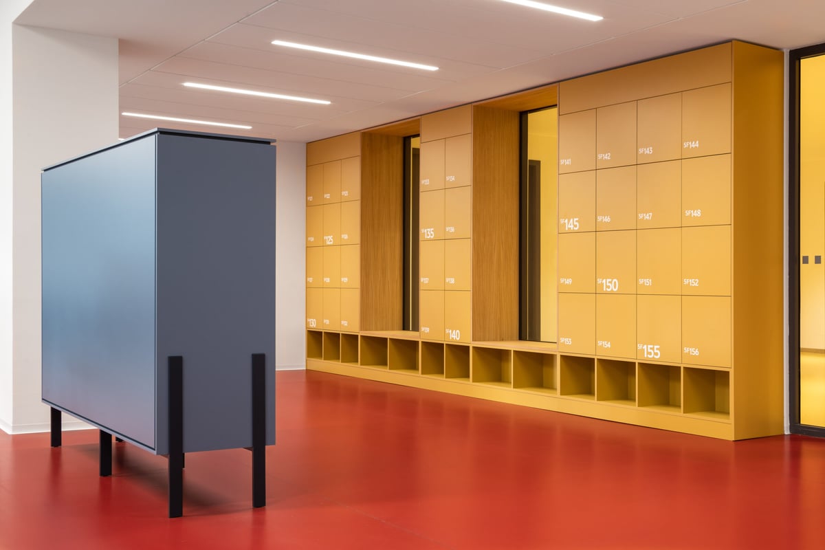 AB InBev, realizace Lockers, pohled 8
