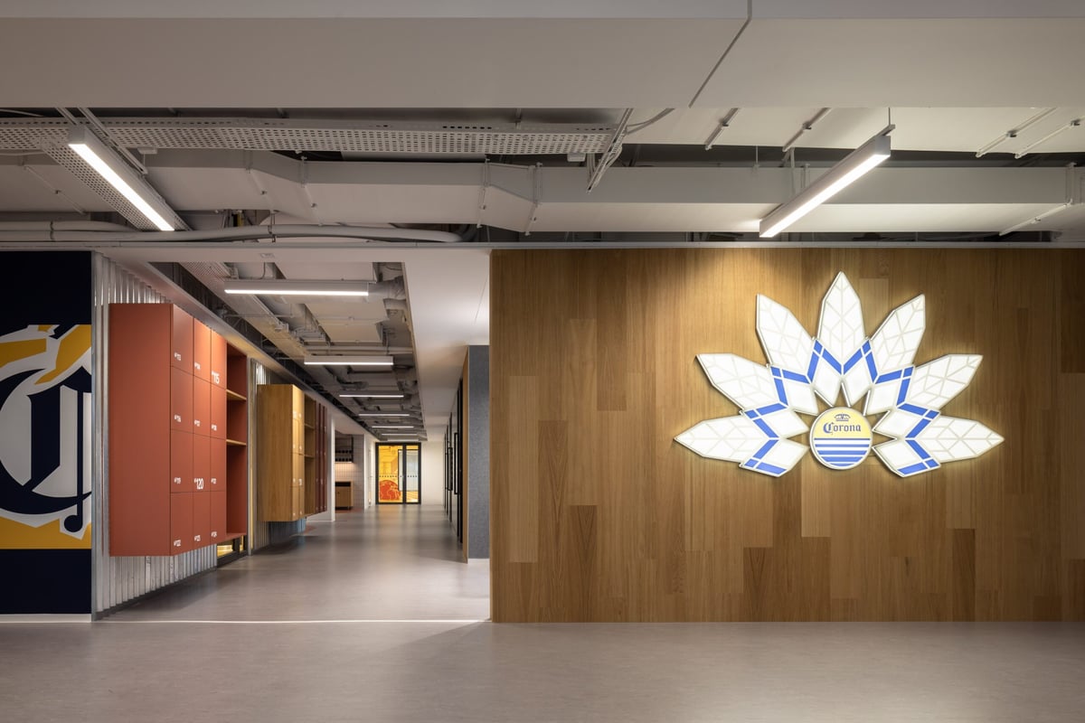 AB InBev, realizace Lockers, pohled 6