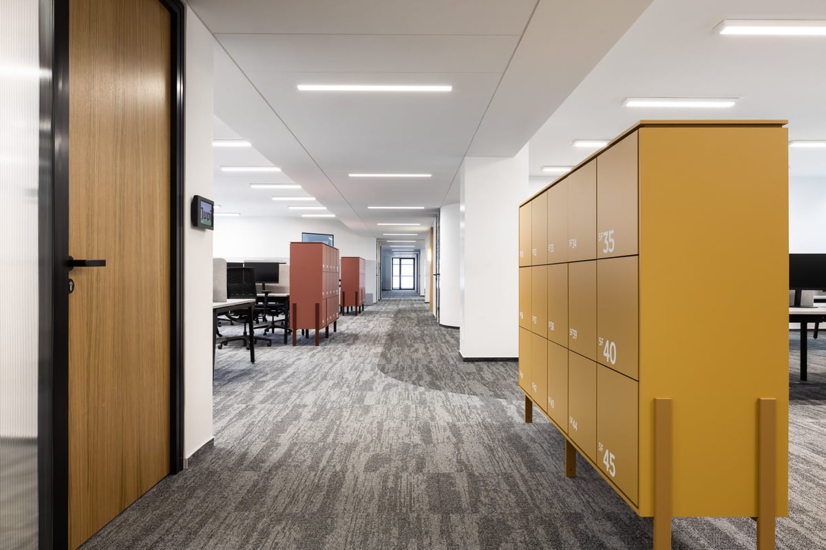 AB InBev, realizace Lockers, pohled 4