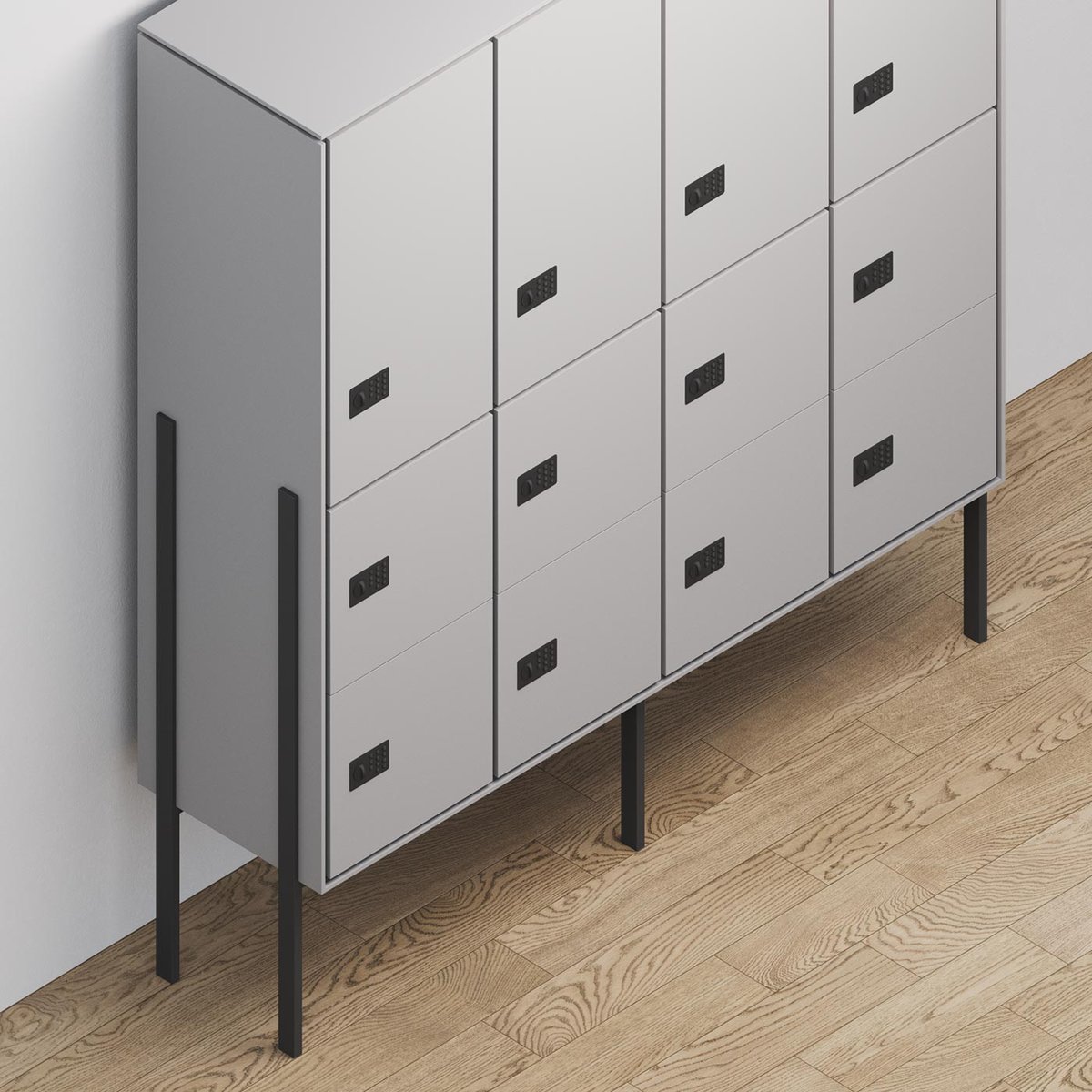 Locker 12.0, Mineral Gray, pohled 4