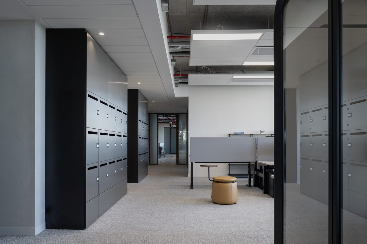 EPRE, realizace Lockers, pohled 6